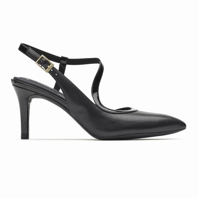 Rockport Total Motion Slingback Pump Heels Damen Schwarz UTN-956431